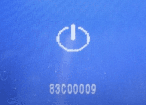HP printer error 83C00009